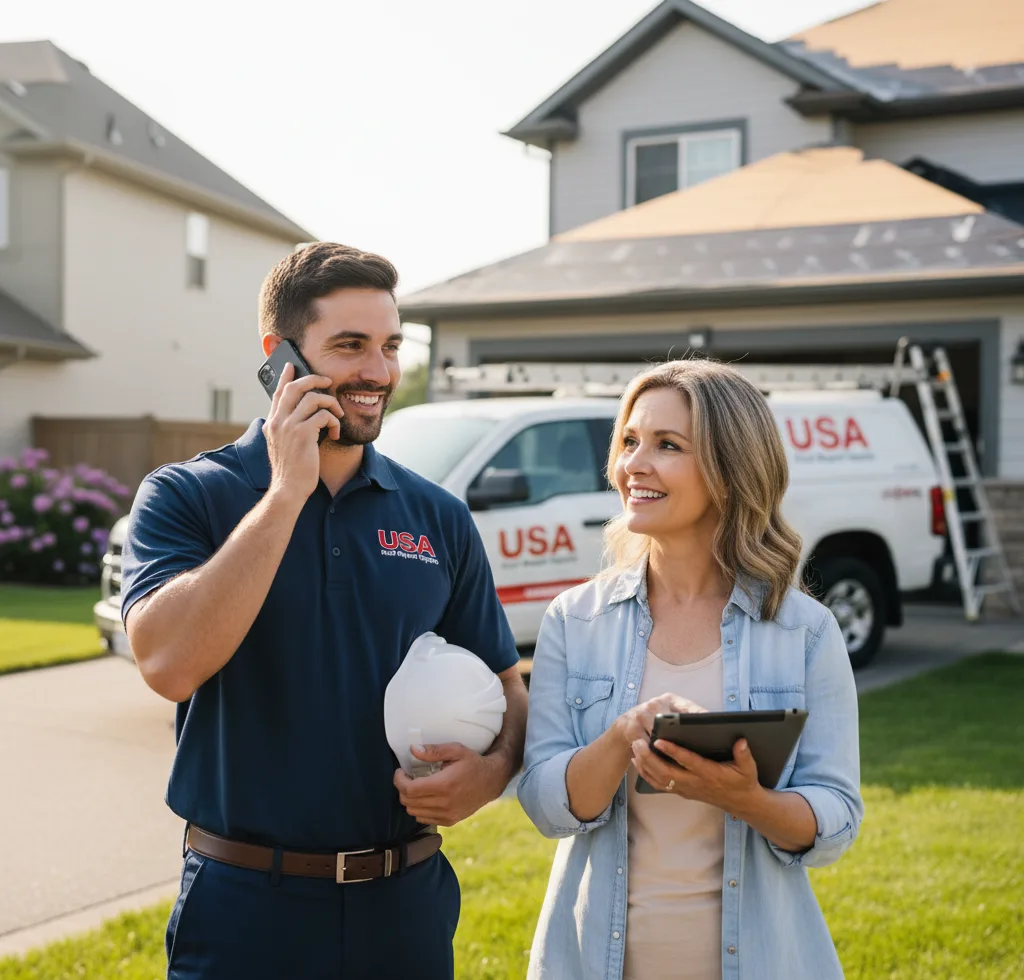 USA Roof Repair Experts customer support in Double Springs